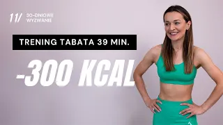 WYZWANIE JESIEŃ 🔥11: Trening odchudzający TABATA -300 KCAL