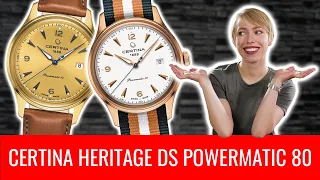 RECENZE: Certina Heritage DS Powermatic 80 – Retro, které se povedlo