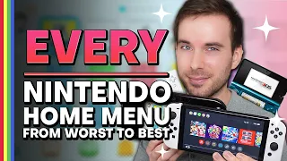 Ranking Every Nintendo Home Menu