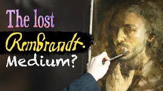 The Lost Rembrandt Medium? | Jannik Hösel AKA Nicksenium Shares His Painting Method