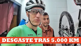 Desgaste Orbea Oiz tras 5.000 kilómetros | Ibon Zugasti