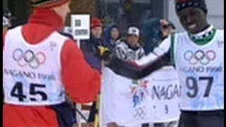 Kenya's First Winter Olympian Philip Boit Makes History - Nagano 1998 Winter Olympics