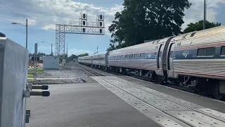 Railroad crossing gate lifts up camera