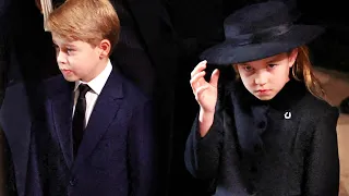 Prince George and Princess Charlotte Attend Queen Elizabeth's Funeral Without Louis