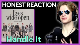 HONEST REACTION to TWICE - 'Handle It' | EYES WIDE OPEN Listening Party PT.9