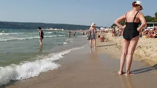 Bulgaria, Varna, Central beach. August 2021.