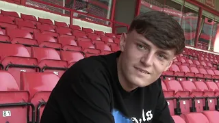 Exclusive: Sam Perry signs his first professional contract with Walsall FC