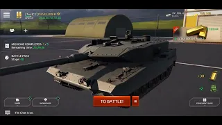 Tank Leopard 2A7+ preview at harbor | Update leaks Modern Warships