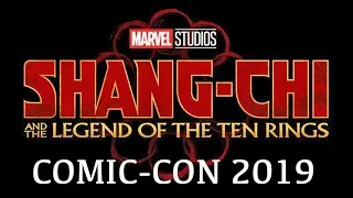 Marvel's Shang-Chi and the Legend of the Ten Rings SDCC reveal (2021) MCU Phase 4