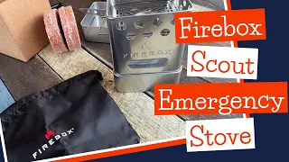 The New Firebox “Scout” Emergency Stove - First Impressions fresh off Kickstarter