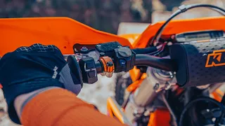 2024 KTM EXC XC-W MODELS - MAP SWITCH & TRACTION CONTROL & QUICKSHIFTER