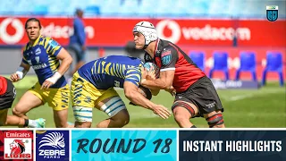 Emirates Lions v Zebre Parma | Instant Highlights | Round 18 | URC 2022/23