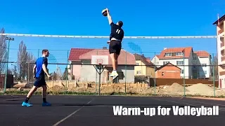 Warm-up for Volleyball