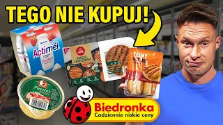 NAJGORSZE produkty z Biedronki. Tego nie kupuj! ❌