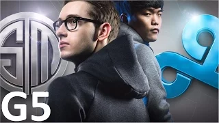 C9 vs TSM Game 5 Highlights 2017 NALCS SPRING SPLIT PLAYOFFS FINAL