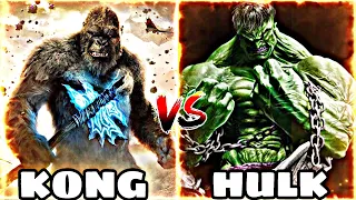 Kong V/S Hulk who will win Showdown in Hindi By Captain Spidey