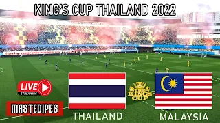 THAILAND VS MALAYSIA | KING'S CUP THAILAND 2022 | FULL MATCH & PENALTY KICK