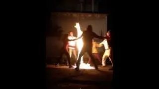 Ritual de la Serpiente de fuego. Solo realizado por chamanes expertos.