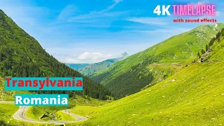 Transylvania, Romania Timelapse with sound effects 4K