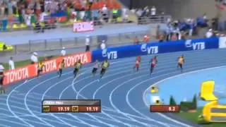 The Storm Man Usain Bolt 200m Men Final 19 66 WL Moscow World Championships