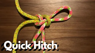 [ Arborist Knot Tutorial 攀樹繩結 ] Quick Hitch 上繩結 Step - Purpose -  Compare - Practice