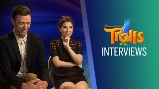 [P4] Anna Kendrick & Justin Timberlake | Trolls Interviews Compilation