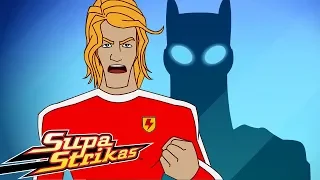 Supa Strikas | Staffel 5 - Folge 2 | Der Mann in der Iron Tank Maske | Fußball Cartoons