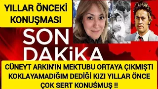 Sondakika !!! Cüneyt Arkın 'ın Kızı Filiz Canlı Yıllar Önce Babası İçin Çok Sert Konuşmuş !!