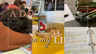 a day in my life as a french student || VLOG