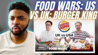 🇬🇧BRIT Reacts To FOOD WARS - UK VS US BURGER KING!