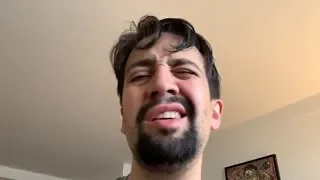 Lin Manuel Miranda and Sebastian singing Ghostbusters