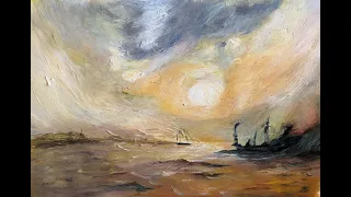 "Turner on the beach" - Félix Rubio