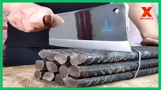 The world's hardest kitchen knife forging process and shovel and sickle manufacturing process