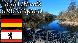 Germany 🇩🇪 Berlin - Relaxing Lake Walk in "Grunewald"