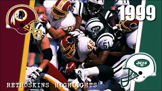 1999: Washington Redskins vs New York Jets Remastered NFL Highlights