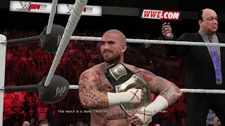 WWE 2K15 GAMEPLAY #13 Showcase: Hustle, Loyalty, Disrespect No Commentary 2K QUALITY