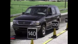 Motorweek 1997 Mercury Mountaineer Road Test