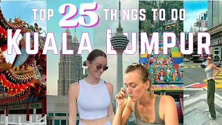 Kuala Lumpur Travel vlog - all the TOP things TO DO