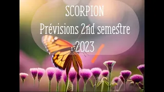 Scorpion second semestre2023 #scorpion#semestre#tarologie#energies#2023#