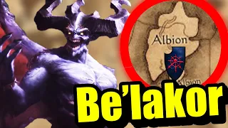 Be'lakor's Position and Arch Enemy in Immortal Empires...