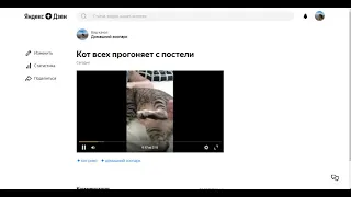 За что яндекс дзен блокирует видео