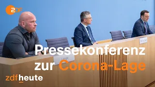 PK zur Corona-Lage: mit Intensivpfleger Ricardo Lange, Gesundheitsminister Spahn und RKI-Chef Wieler