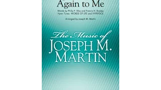 SING THEM OVER AGAIN TO ME (SATB Choir) - Philip P. Bliss/Rowland Prichard/arr. Joseph M. Martin