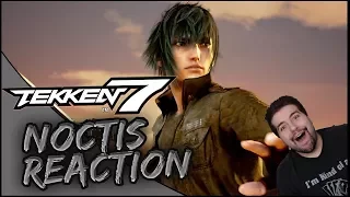 WTF NOCTIS IN TEKKEN!? | Tekken 7 Noctis Character Reveal Trailer Reaction!