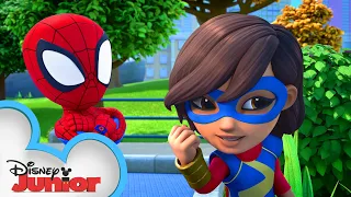 Meet Spidey and his Amazing Friends Short #8 | Monkeying Around | @disneyjunior @MarvelHQ