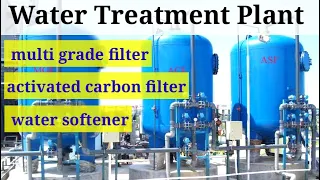 WTP Water treatment plant working principal in hindi by Gaurav Yadav Electrician MGF, ACF, Softener