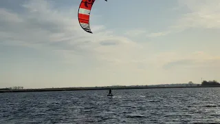 Kite Foil December Session Bytyń Poland