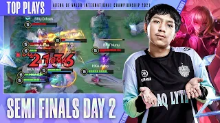 ทีมไทยอย่างเอา! TOP5 ช็อตเด็ด Semi Finals Day 2 | AIC 2021