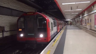 (HD) London Underground 1992 Stock on the Waterloo and City Line. 27.5.15
