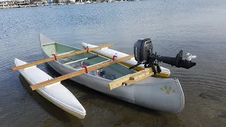 Sea-Nymph Canoe with 5HP outboard